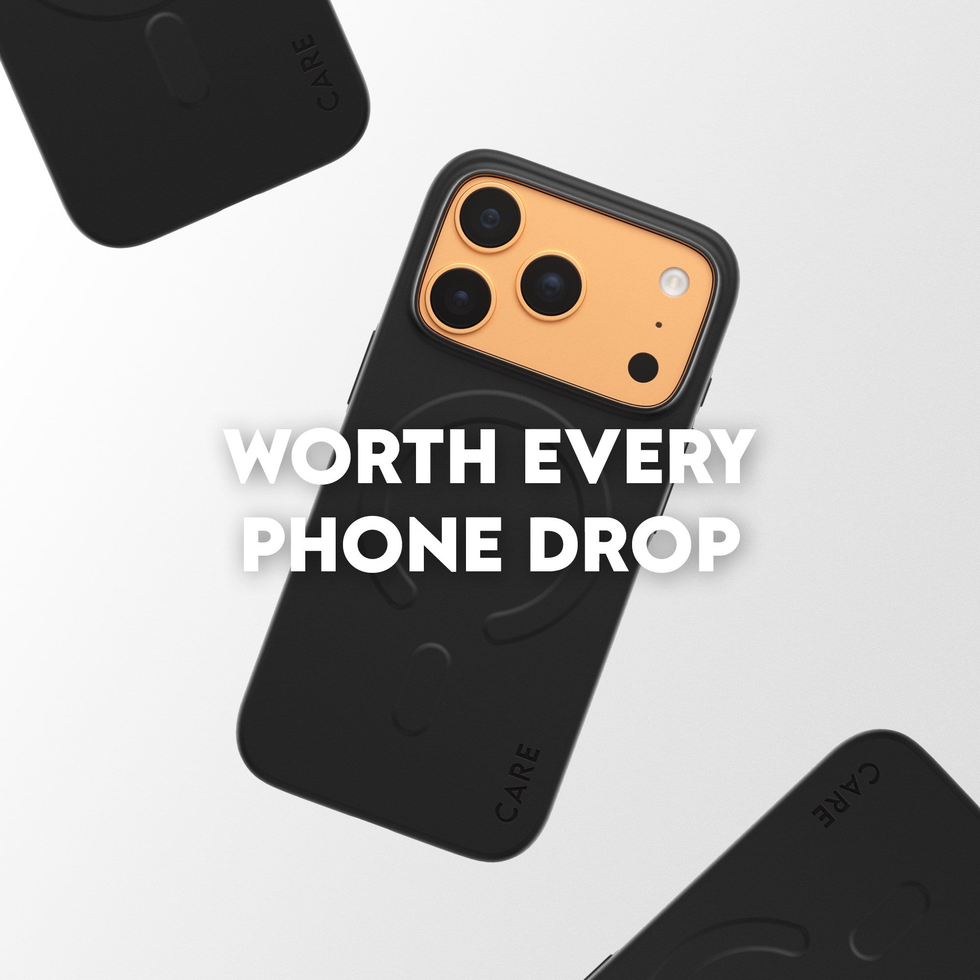 CARE™ by PanzerGlass® SL1M Case Black w. MagSafe iPhone 17 Pro